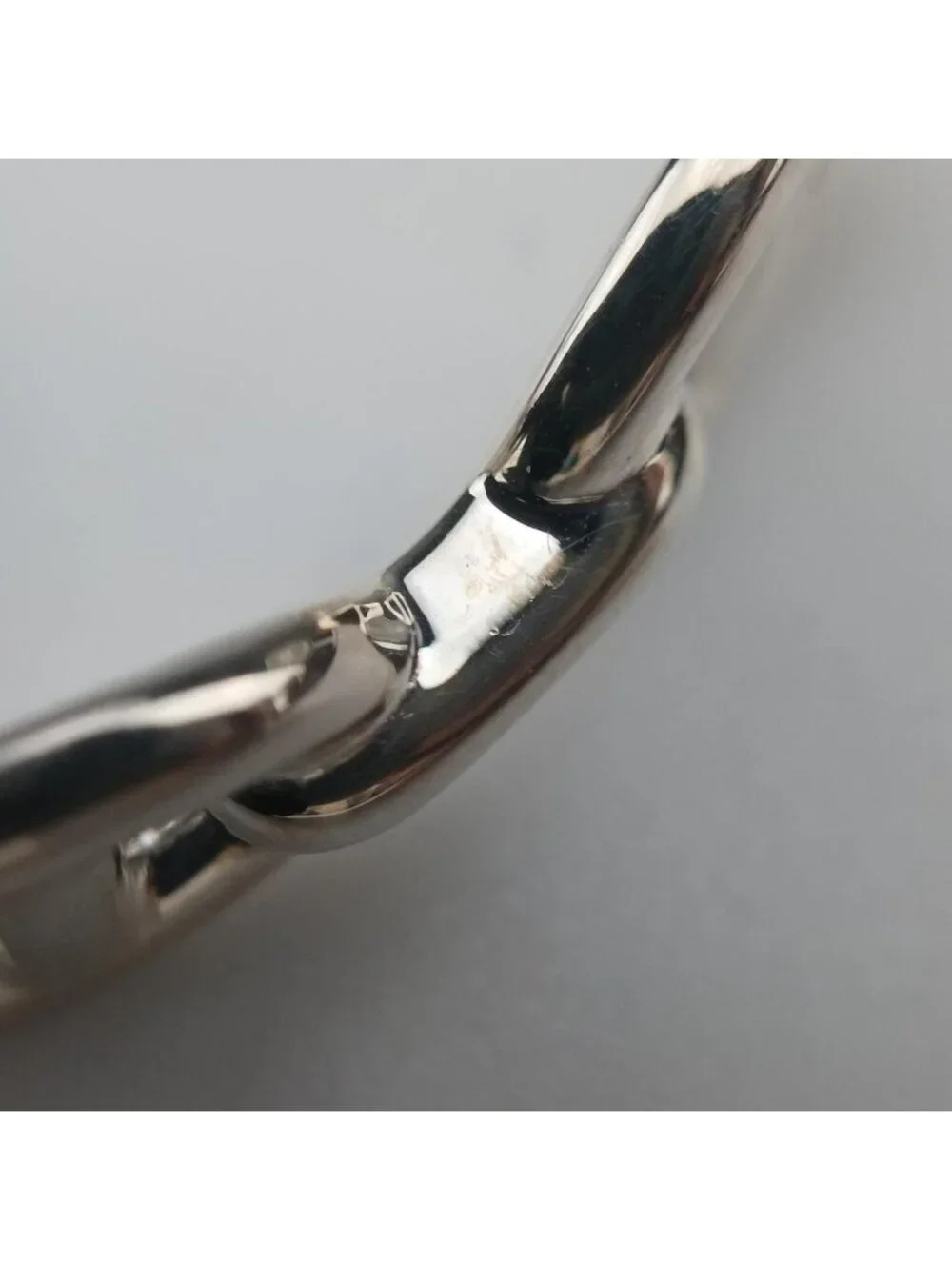 Hermes Chaine D'ancre Enchainee Silver Bracelet